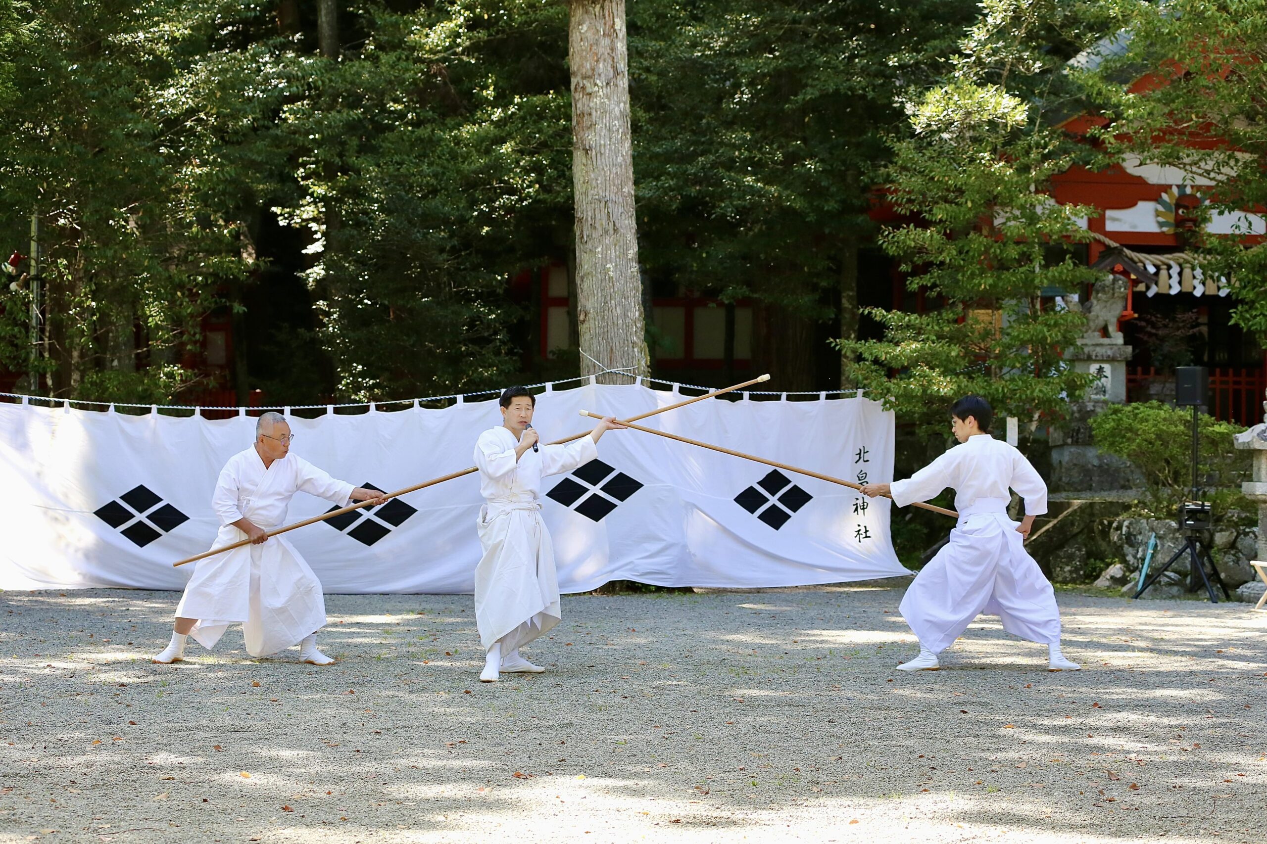 令和6年 北畠神社で演武をしました | 宝蔵院流槍術-現在に生きる槍の流派-最新HP
