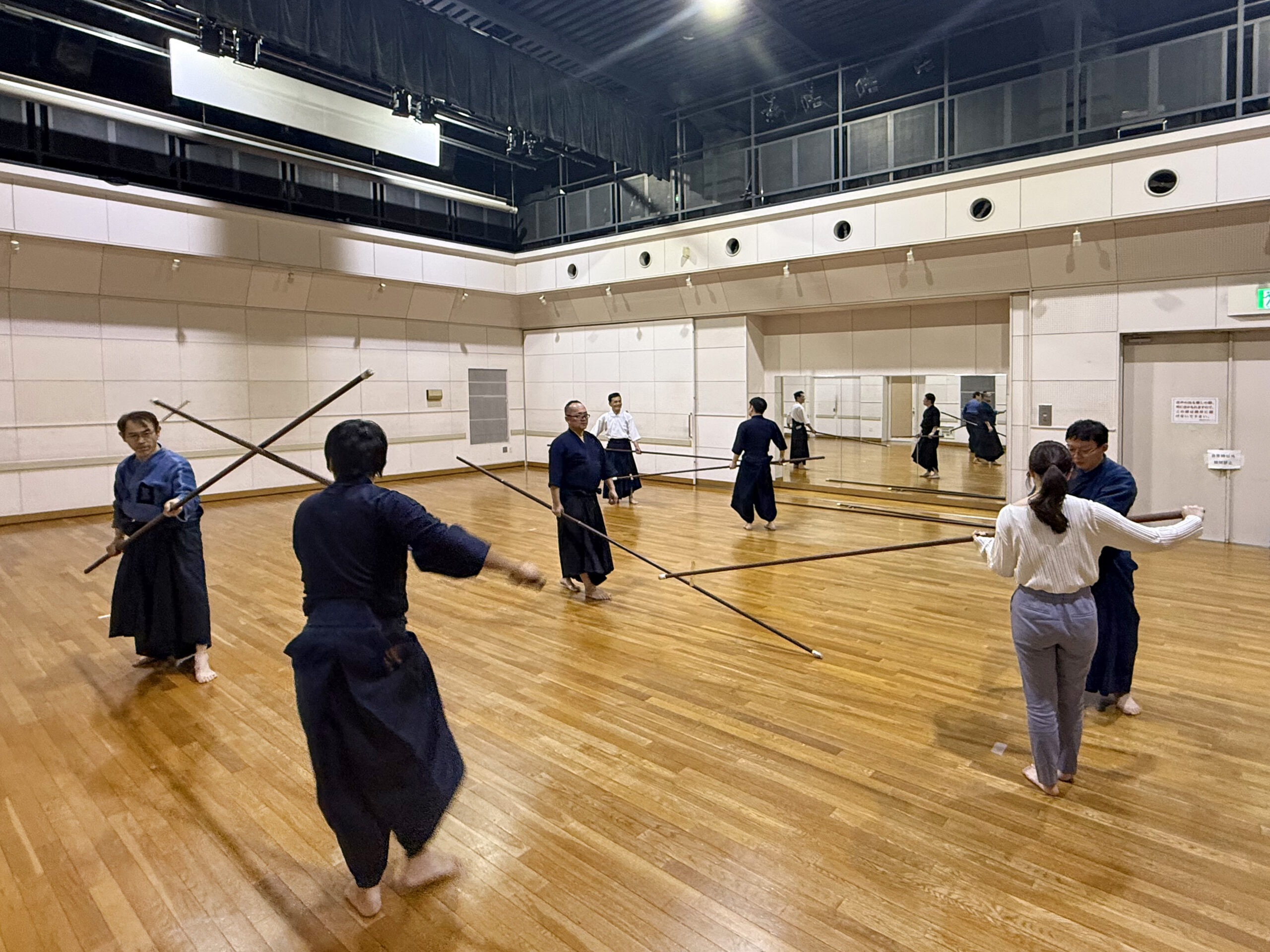 京都道場での稽古 | 宝蔵院流槍術-現在に生きる槍の流派-最新HP